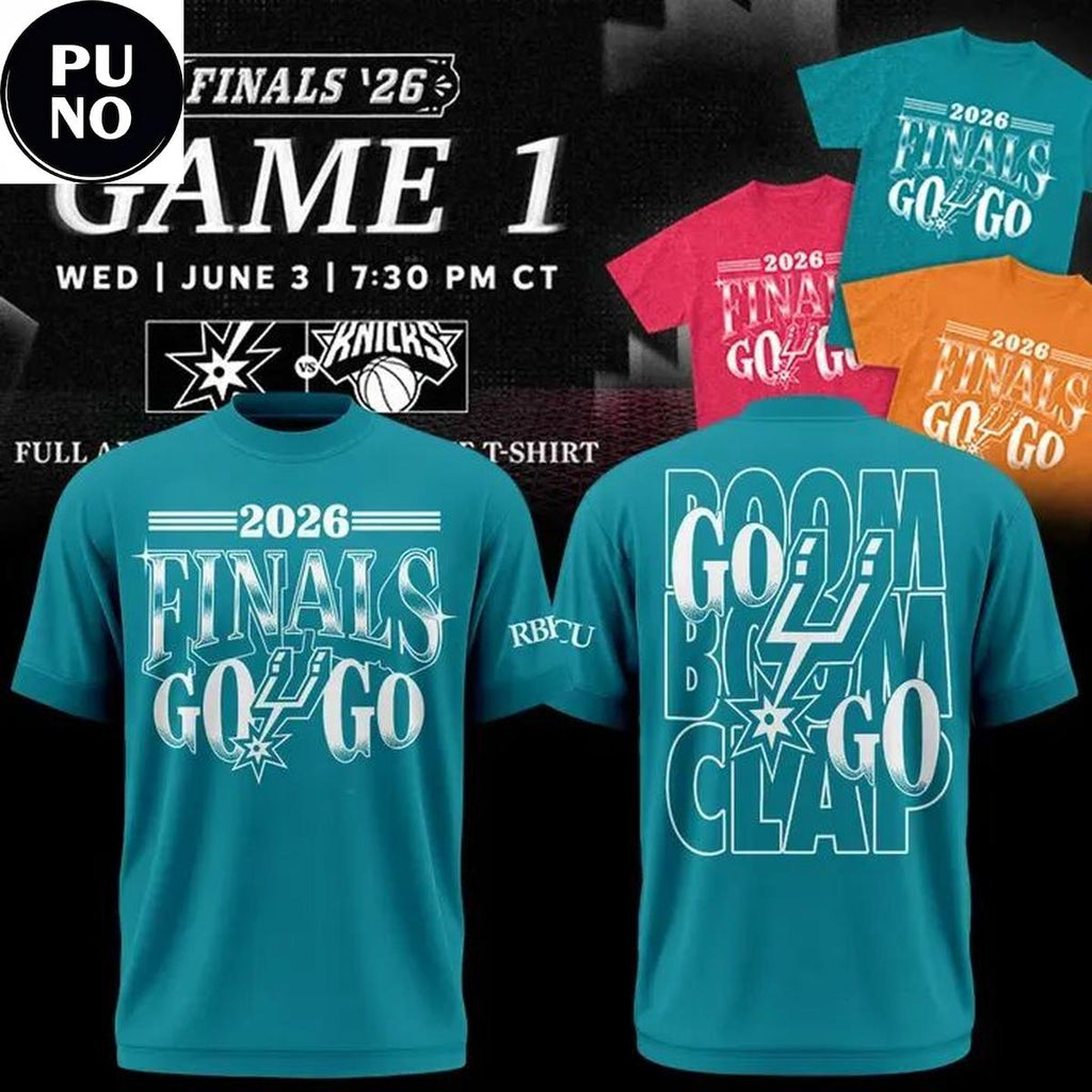 San Antonio Spurs 2026 Game 1 Finals Shirt