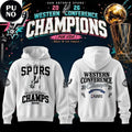San Antonio Spurs 2026 NBA Western Conference Champions Finals Bound Hoodie T-Shirt