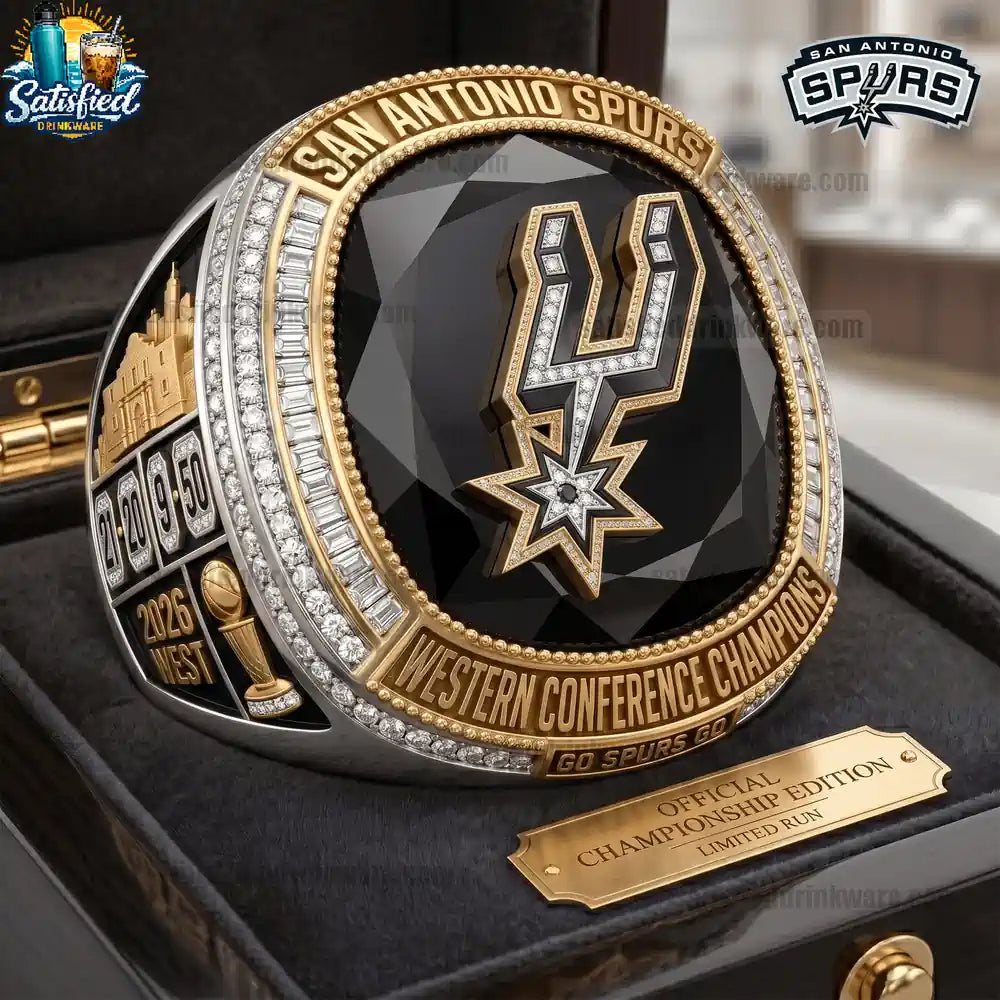 San Antonio Spurs Western Conference Champions 2026 Edition Ring