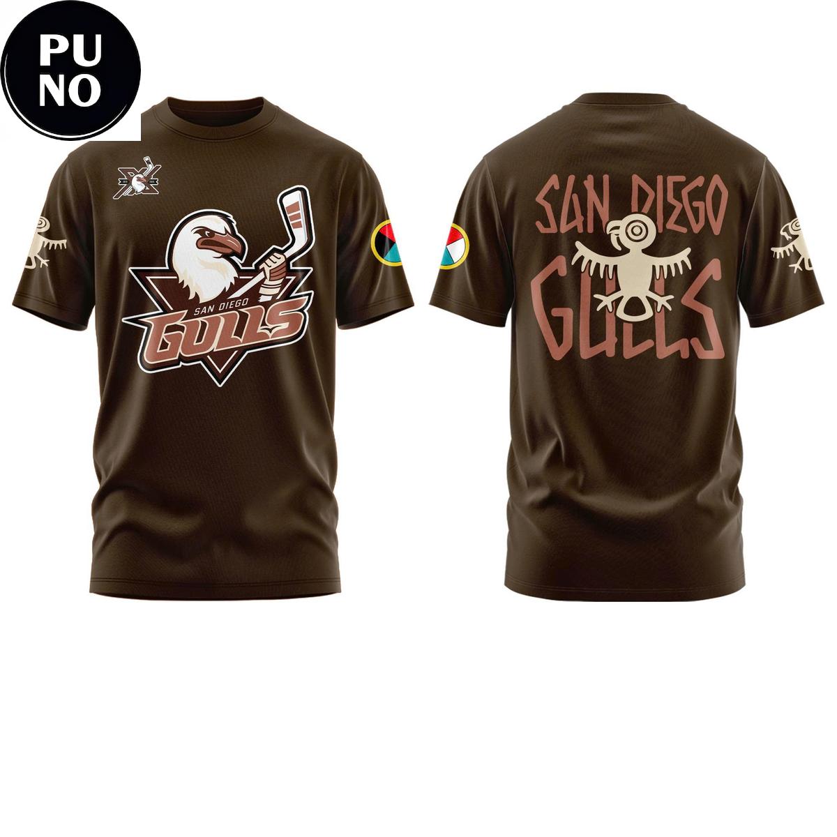 San Diego Gulls x Native American Heritage Night 2026 Hoodie T-Shirt