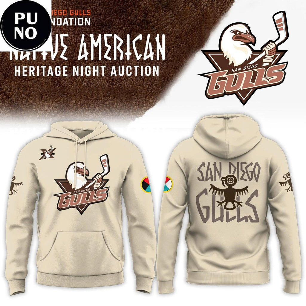 San Diego Gulls x Native American Heritage Night 2026 Hoodie T-Shirt