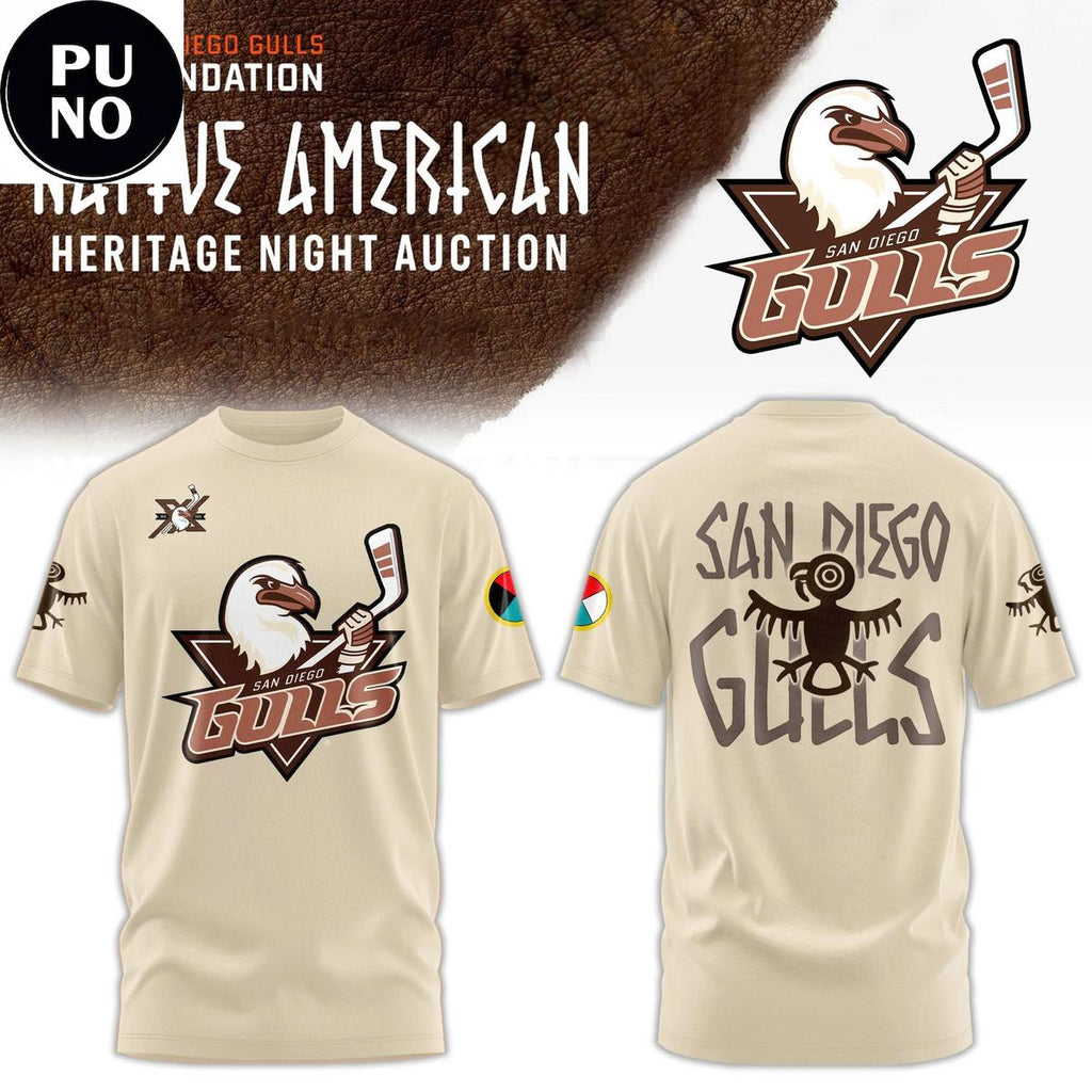 San Diego Gulls x Native American Heritage Night 2026 Hoodie T-Shirt