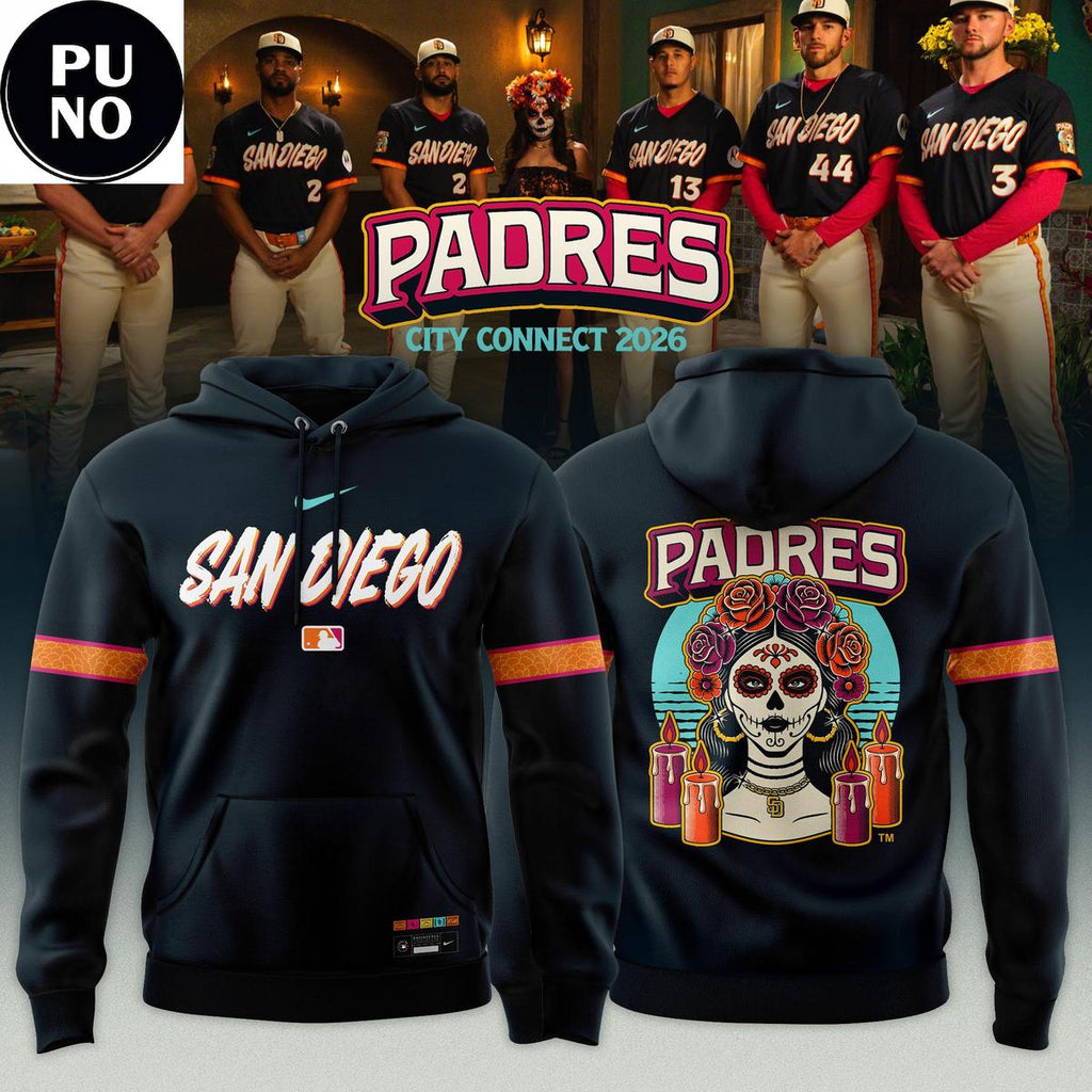 San Diego Padres City Connect 2026 Hoodie T-Shirt