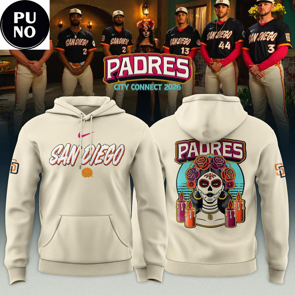 San Diego Padres City Connect 2026 Hoodie T-Shirt