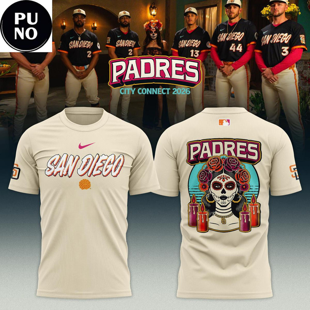 San Diego Padres City Connect 2026 Hoodie T-Shirt
