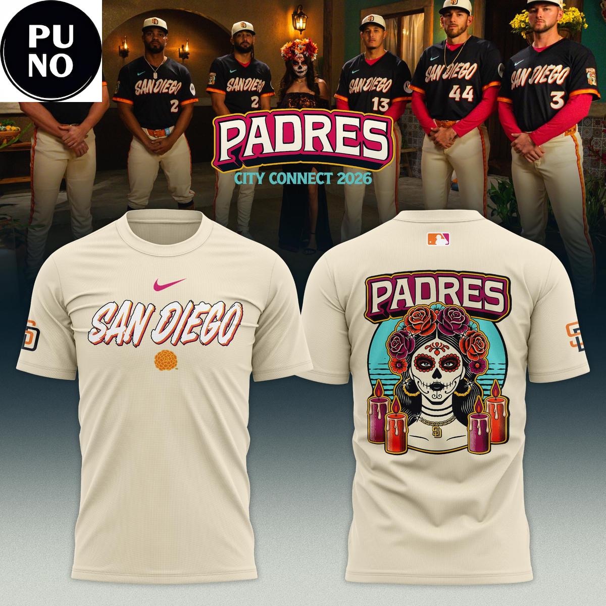 San Diego Padres City Connect 2026 Hoodie T-Shirt