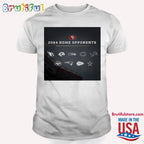 San Francisco 49ers 2024 NFL Season Schedule T Shirt