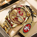 San Francisco 49ers 80th Anniversary Alloy Luxury Quartz Watch - MAITM14480