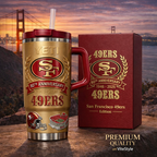 San Francisco 49ers 80th Anniversary Stanley Tumbler