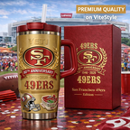 San Francisco 49ers 80th Anniversary Stanley Tumbler