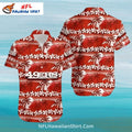 San Francisco 49ers Aloha Shirt Palm Tree Sunset Vibes