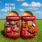 BEST San Francisco 49ers Croc Charms