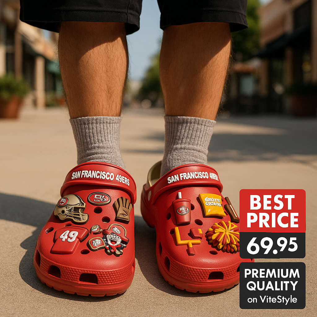 BEST San Francisco 49ers Croc Charms