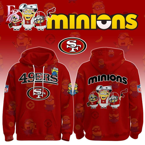 San Francisco 49ers Minions Hoodie