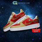 San Francisco 49ers Personalized Air Force 1 Sneaker Shoes
