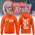 San Francisco Giants Atta Babe Kruk Orange Pullover Hoodie