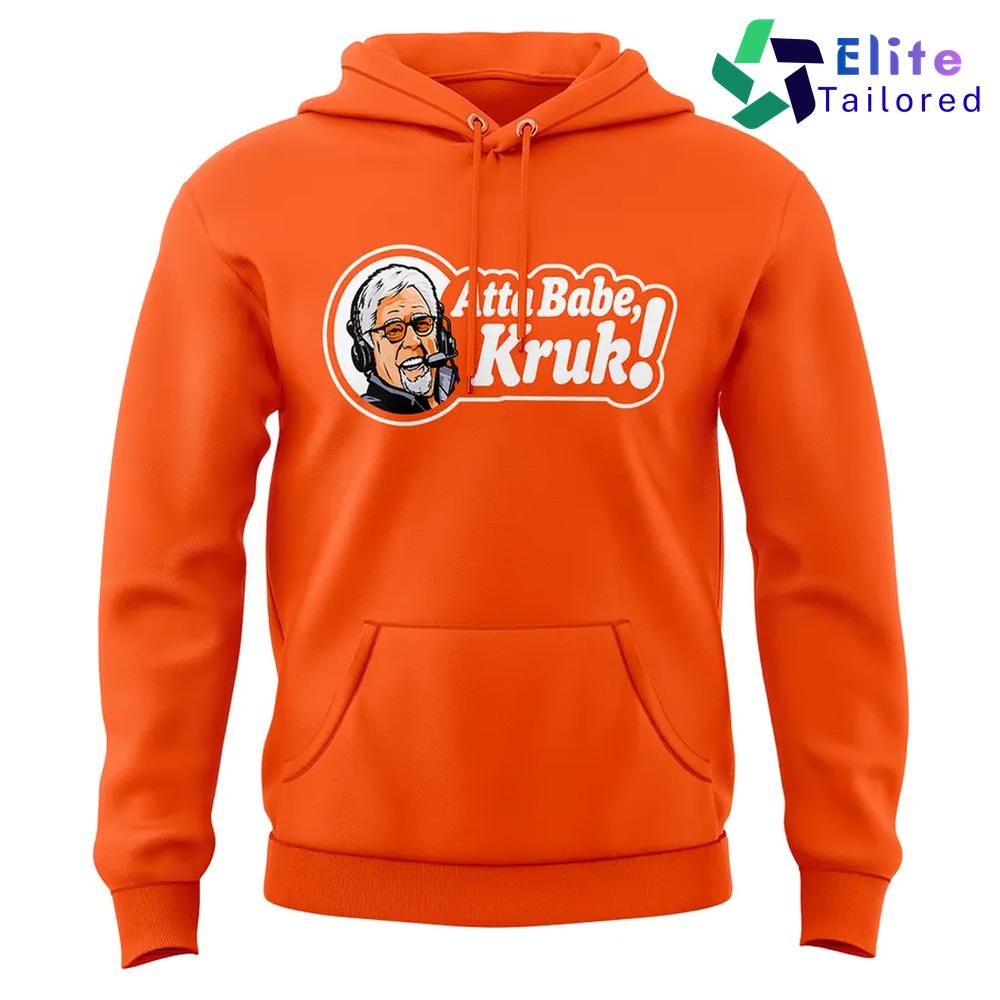 San Francisco Giants Atta Babe Kruk Orange Pullover Hoodie