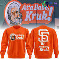 San Francisco Giants Atta Babe Kruk Orange Sweatshirt