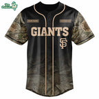 San Francisco Giants Deer Hunting Limited Edition Baseball Jersey