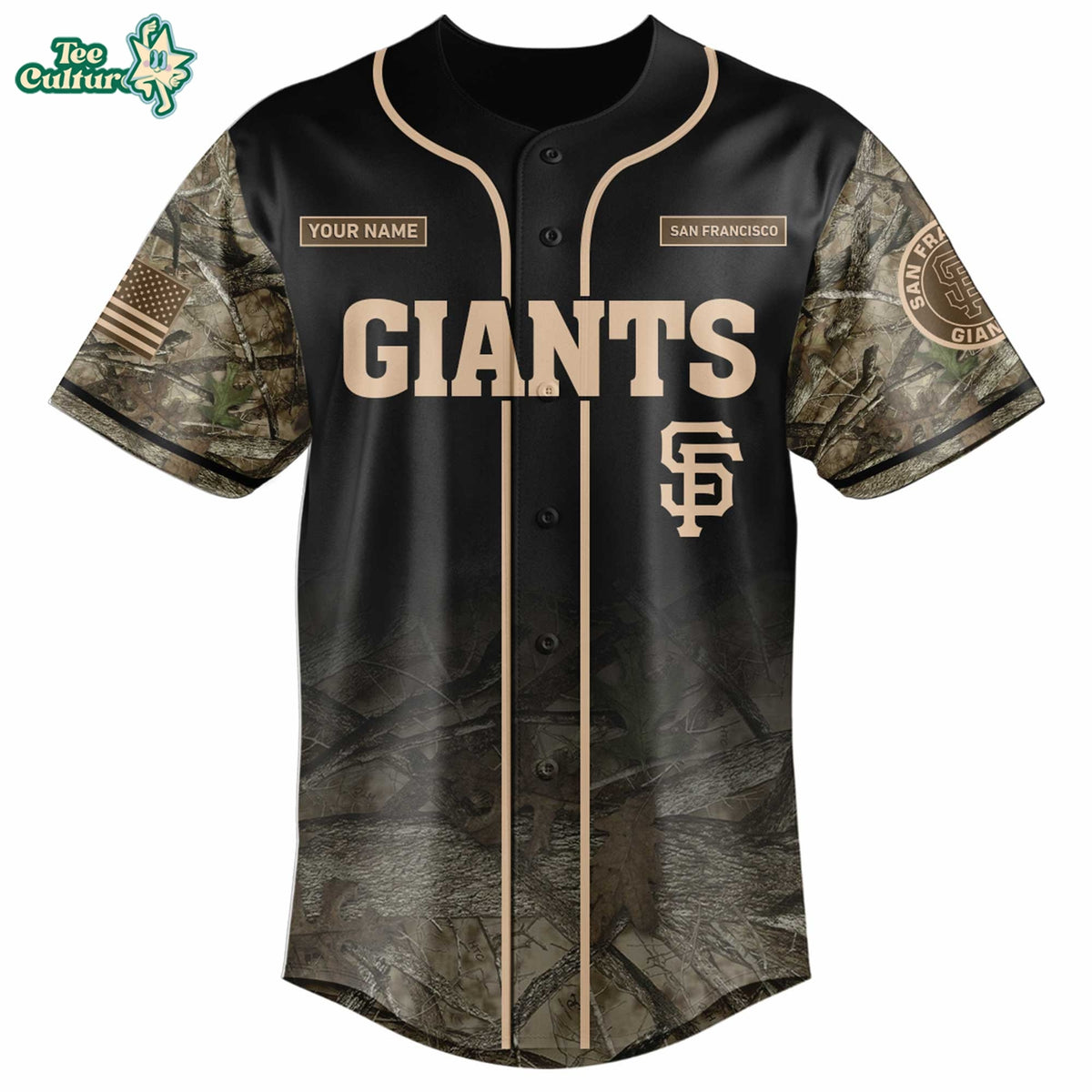 San Francisco Giants Deer Hunting Limited Edition Baseball Jersey