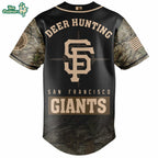 San Francisco Giants Deer Hunting Limited Edition Baseball Jersey
