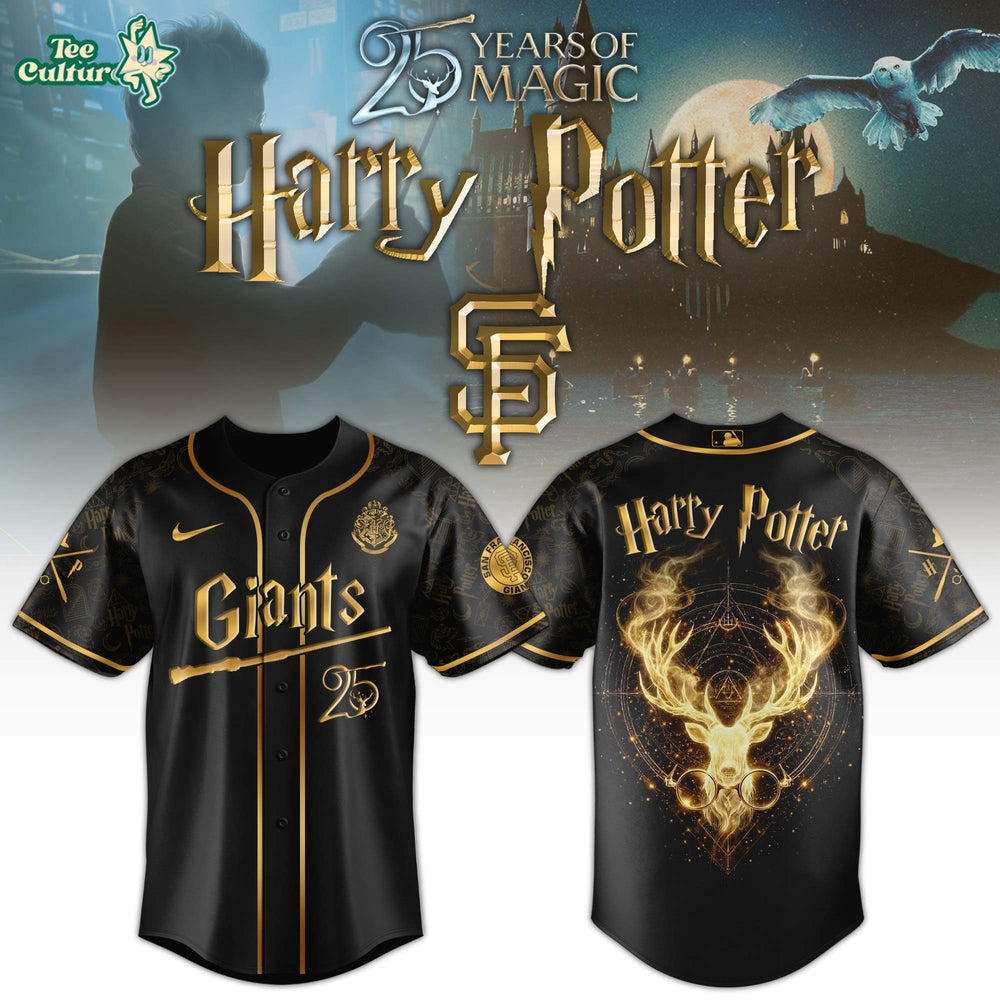 San Francisco Giants Harry Potter 25 Years Of Magic Game Night 2026 Limited Edition Jersey