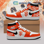 San Francisco Giants MLB Personalized Air Jordan 1 Shoes