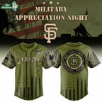 San Francisco Giants Military Appreciation 2026 Limited Edition Baseball Jersey