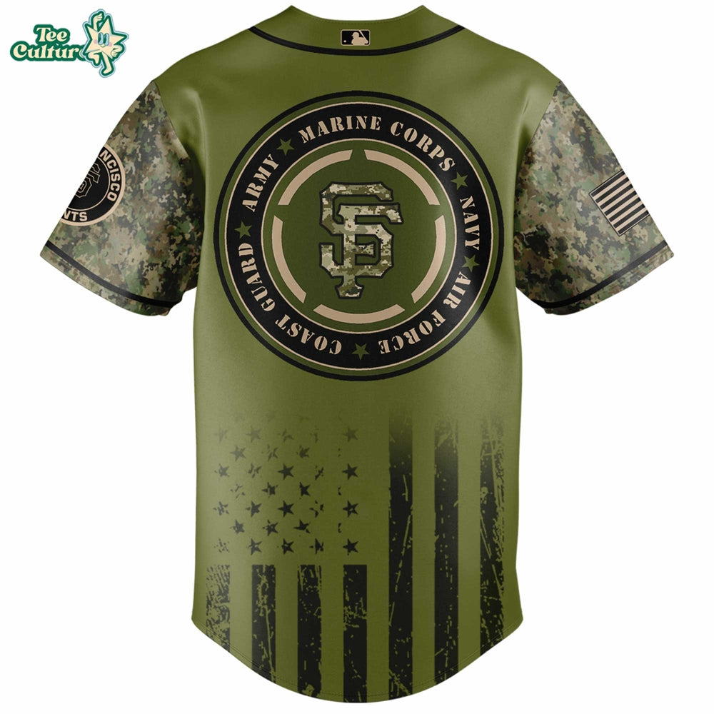 San Francisco Giants Military Appreciation 2026 Limited Edition Baseball Jersey