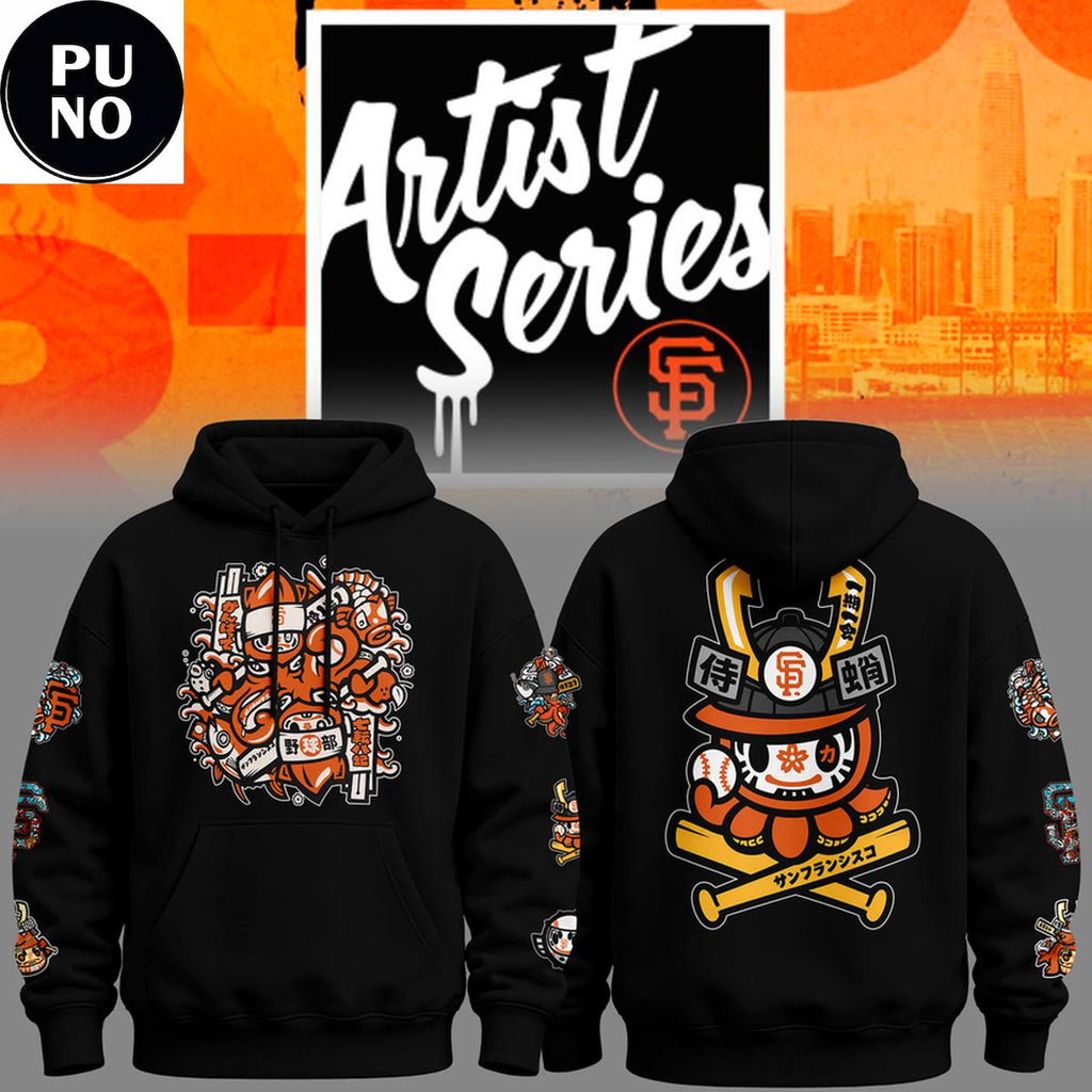San Francisco Giants x Artist Series 2026 Hoodie T-Shirt