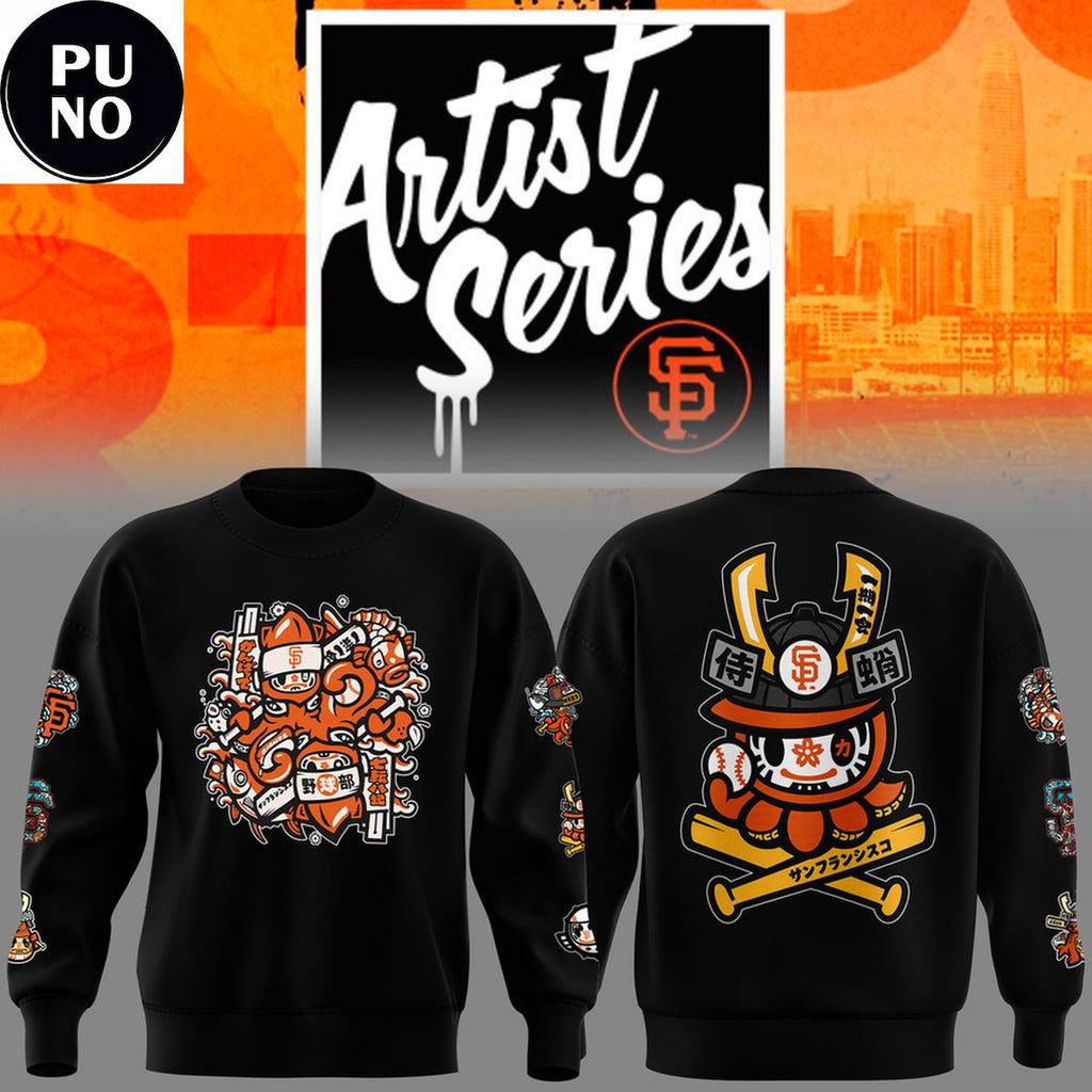 San Francisco Giants x Artist Series 2026 Hoodie T-Shirt