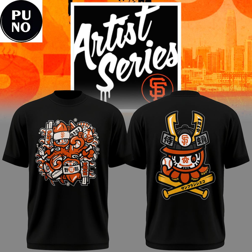 San Francisco Giants x Artist Series 2026 Hoodie T-Shirt
