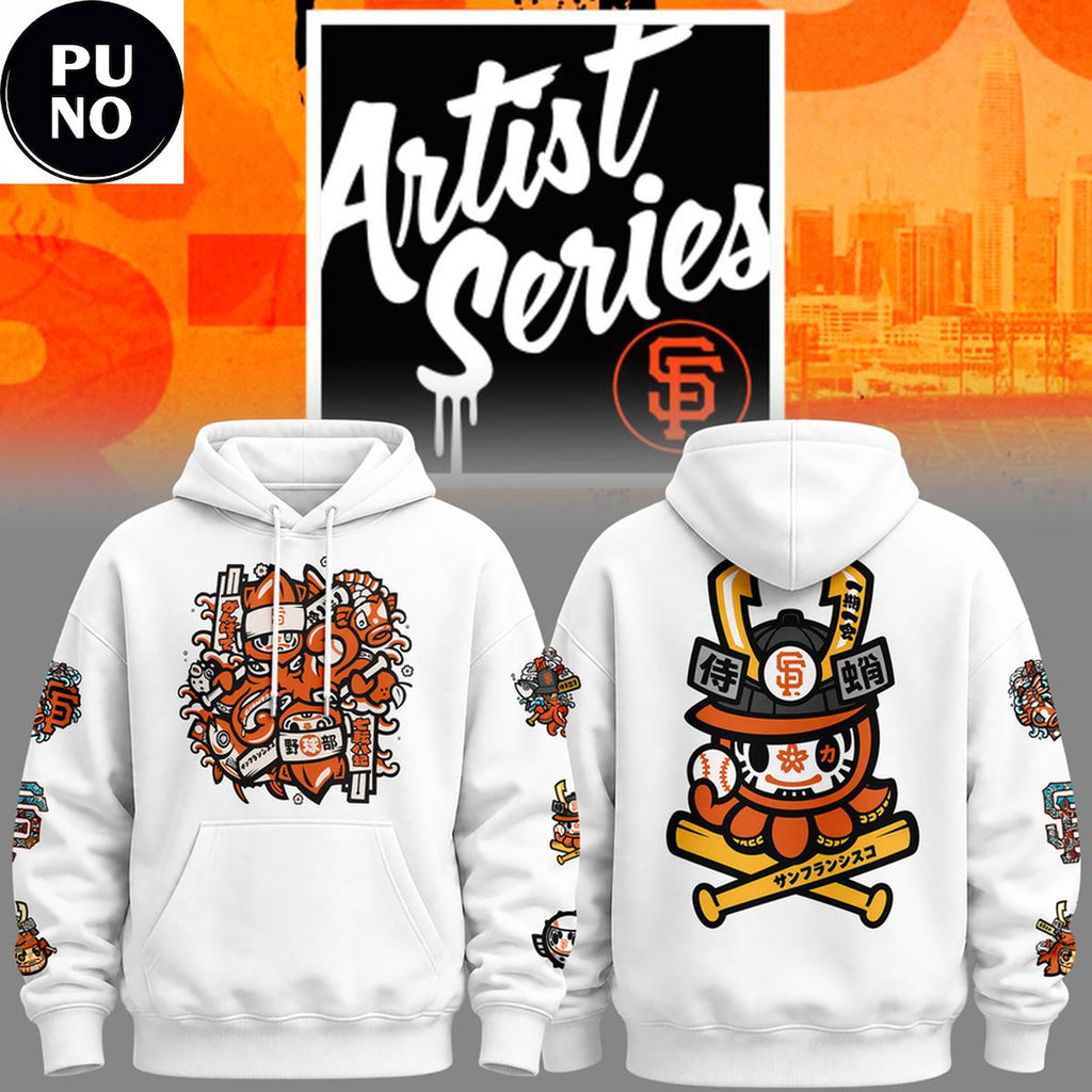 San Francisco Giants x Artist Series 2026 Hoodie T-Shirt