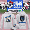 San Jose Earthquakes Hello Kitty 2026 Hoodie