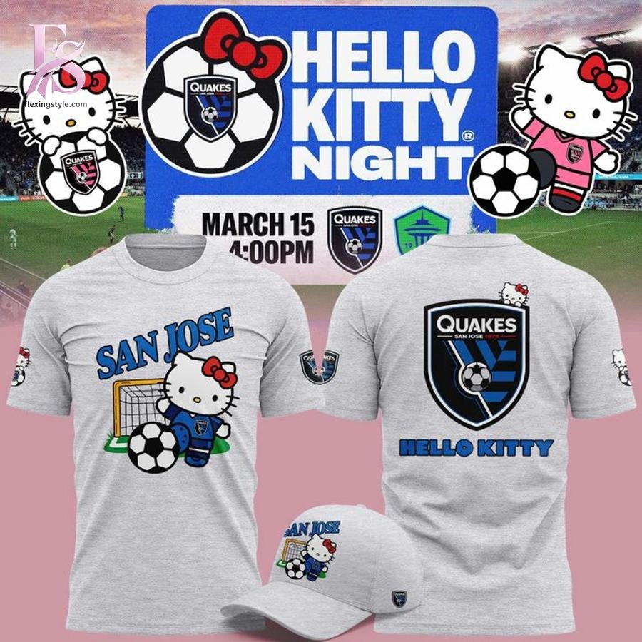 San Jose Earthquakes Hello Kitty 2026 Hoodie