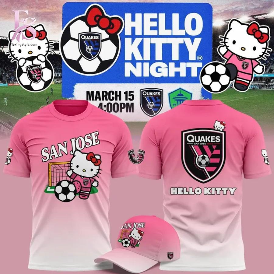 San Jose Earthquakes x Hello Kitty Hoodie 2026