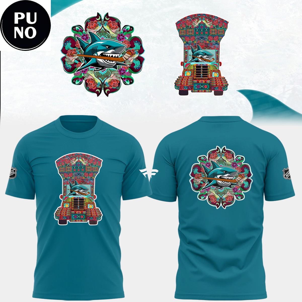 San Jose Sharks South Asian Culture Night 2026 Hoodie T-Shirt