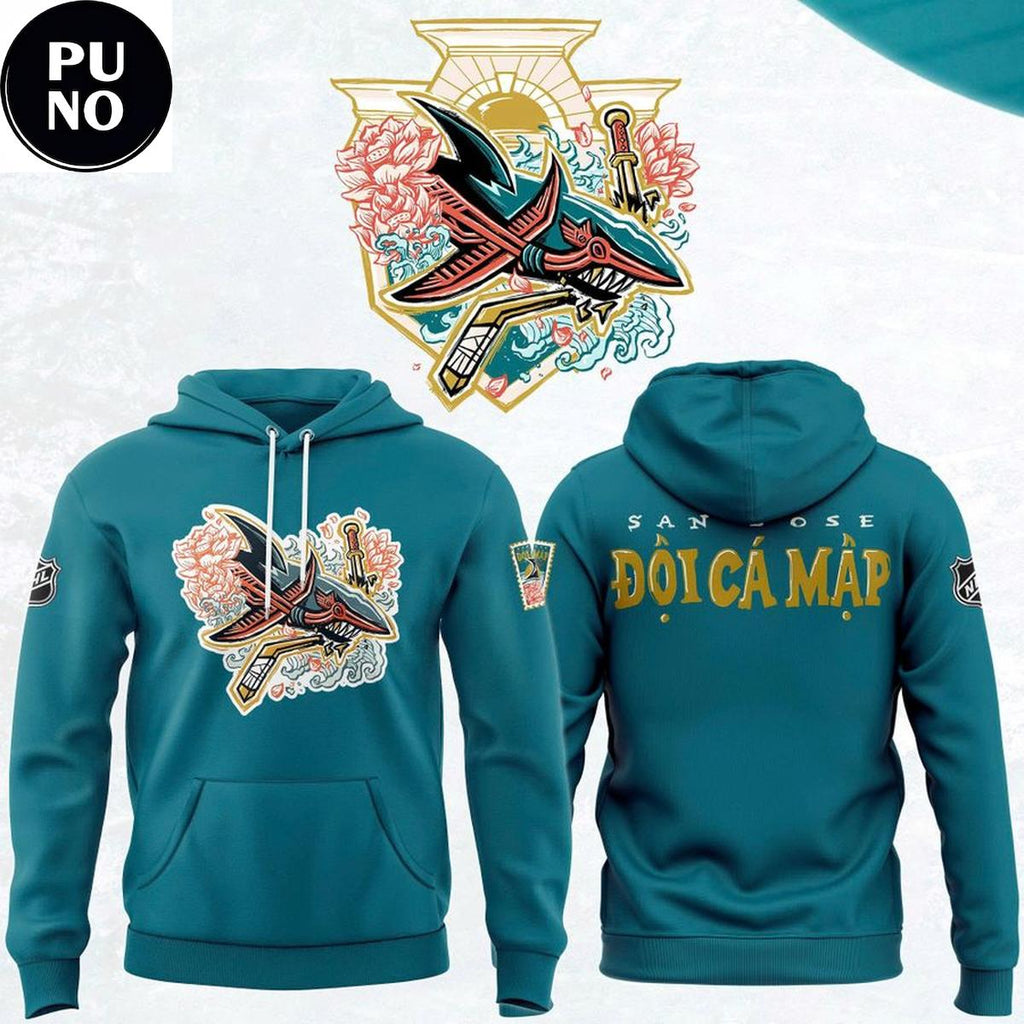 San Jose Sharks Vietnamese Heritage Celebration 2026 Hoodie T-Shirt