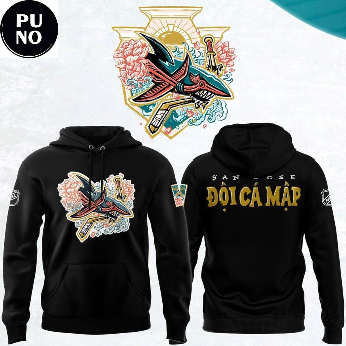 San Jose Sharks Vietnamese Heritage Celebration 2026 Hoodie T-Shirt