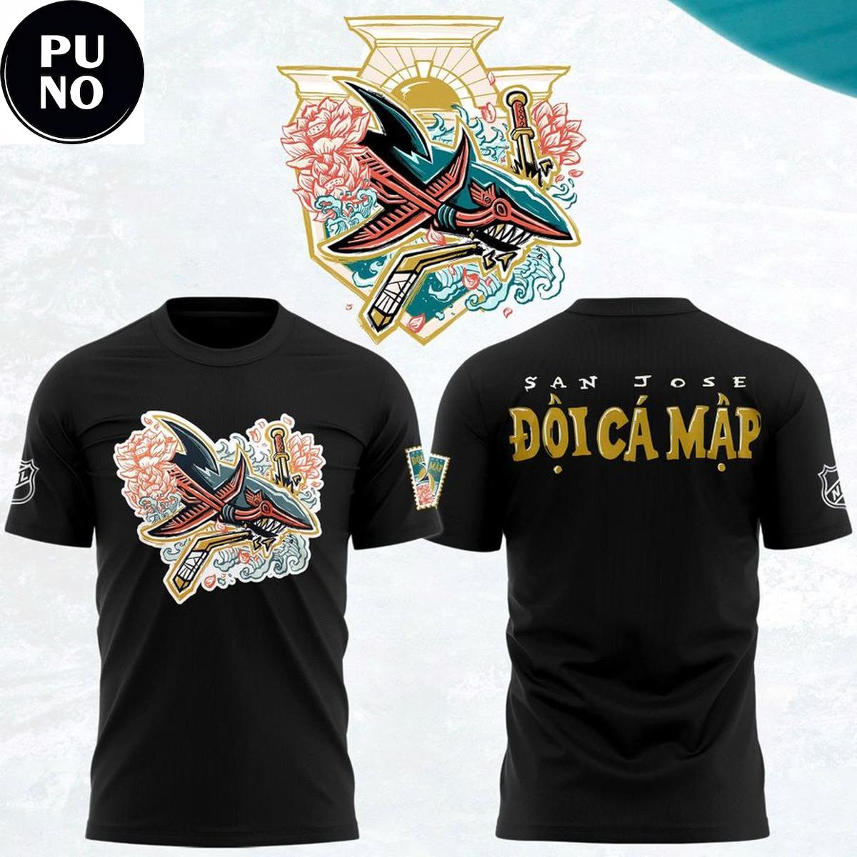 San Jose Sharks Vietnamese Heritage Celebration 2026 Hoodie T-Shirt