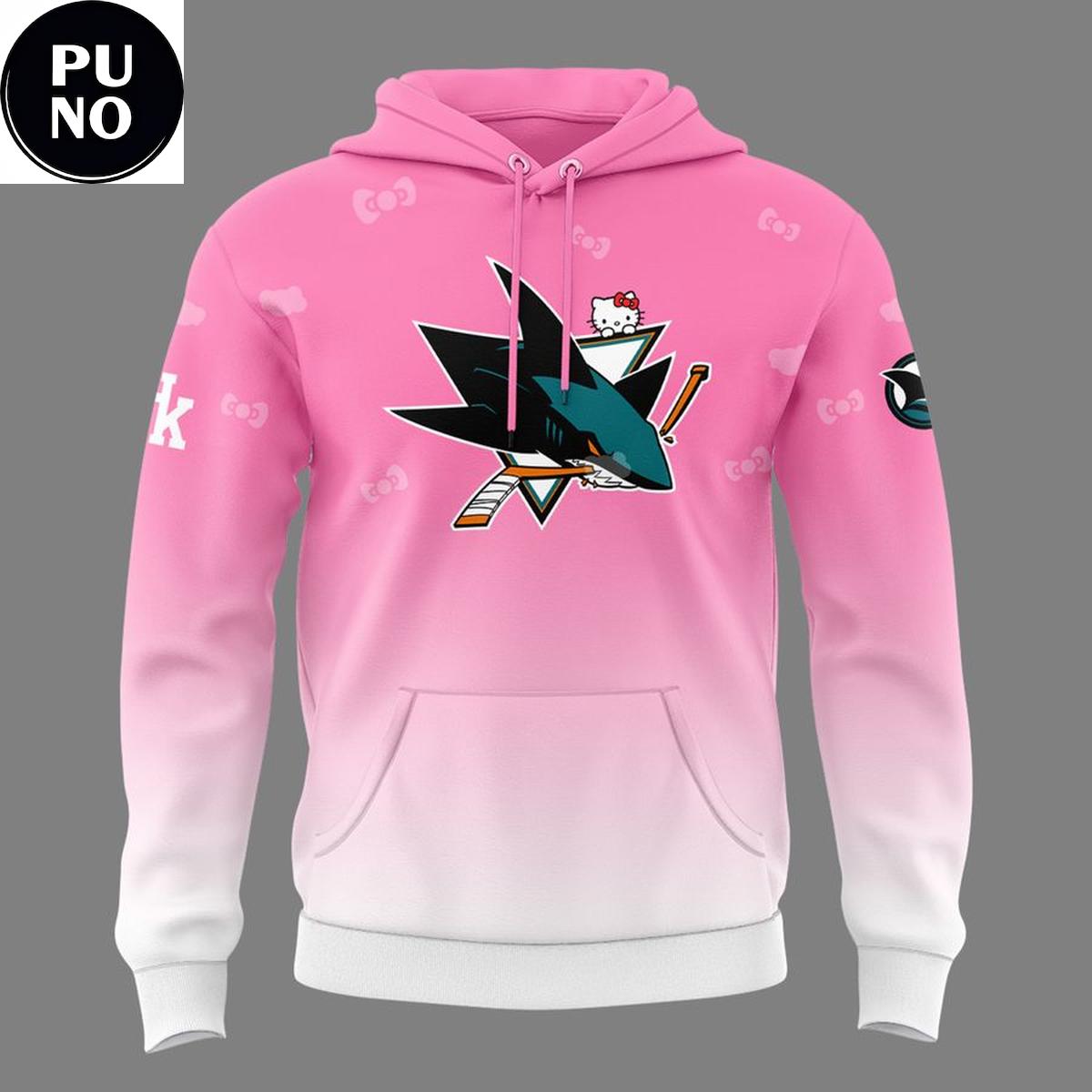 San Jose Sharks x Hello Kitty Night 2026 Hoodie T-Shirt
