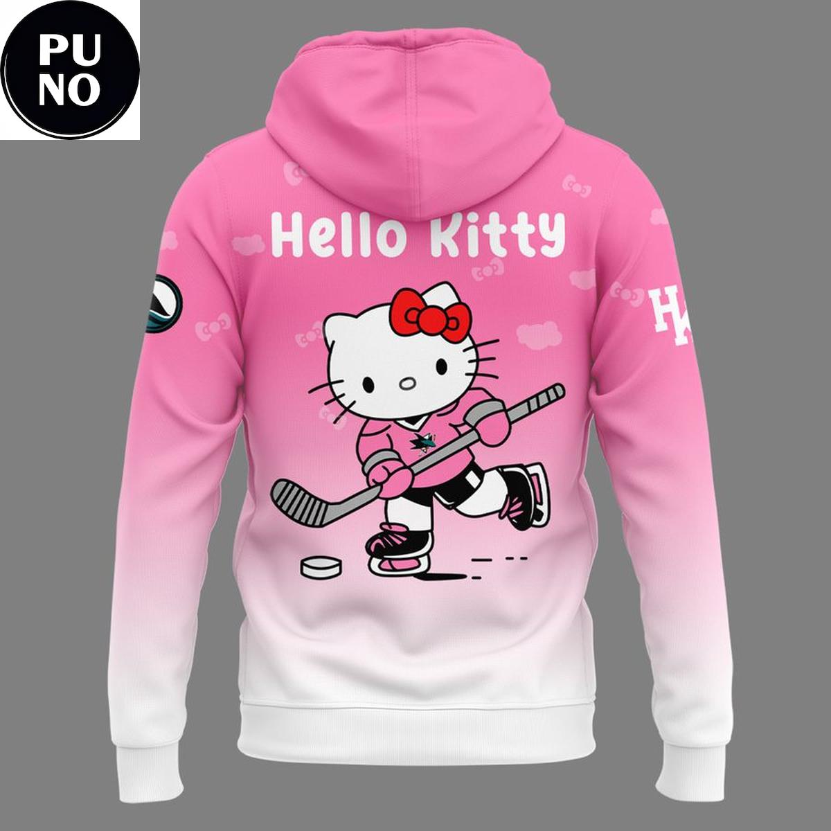San Jose Sharks x Hello Kitty Night 2026 Hoodie T-Shirt