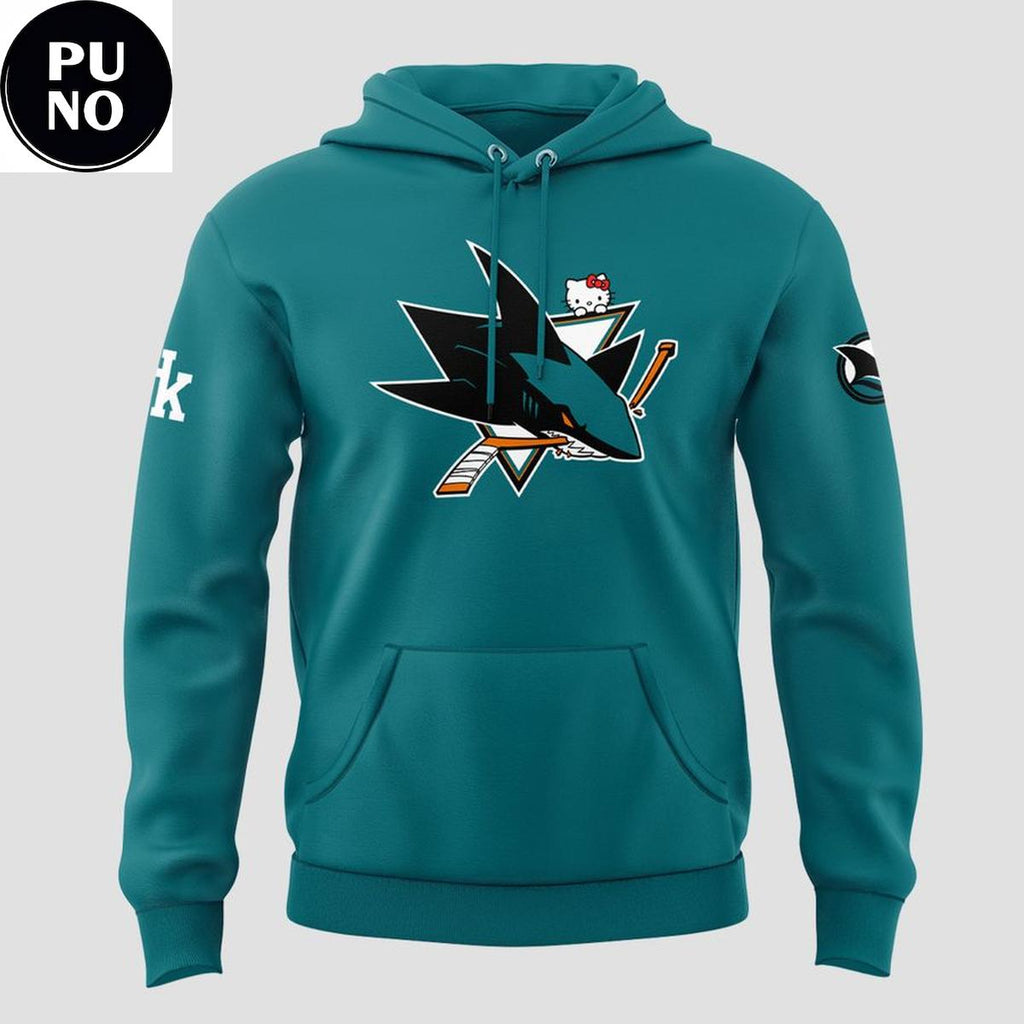 San Jose Sharks x Hello Kitty Night 2026 Hoodie T-Shirt