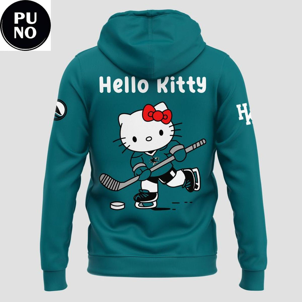 San Jose Sharks x Hello Kitty Night 2026 Hoodie T-Shirt