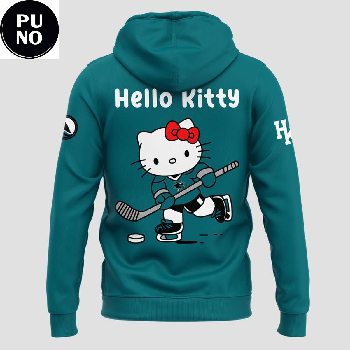 San Jose Sharks x Hello Kitty Night 2026 Hoodie T-Shirt