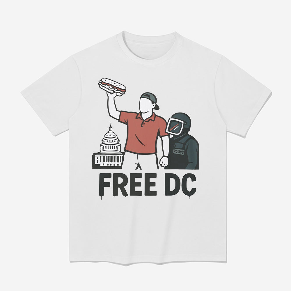 Sandwich Guy Free DC Battle Shirt