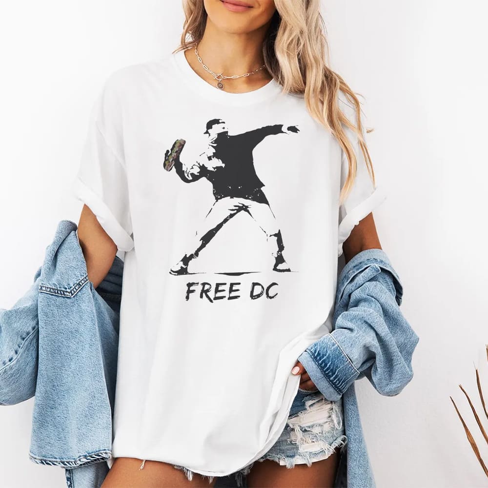 Sandwich Guy Thrower Free DC Shirt