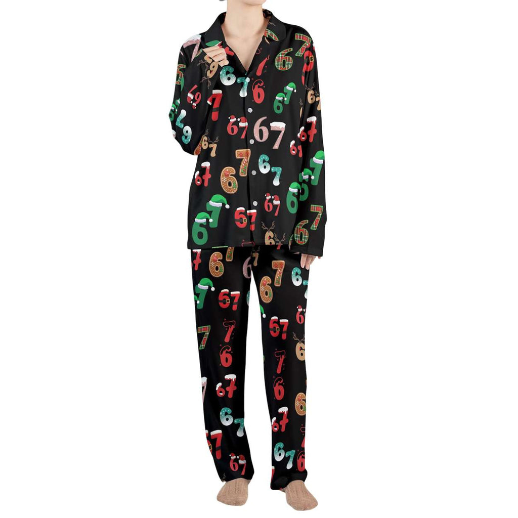 Santa Says 67 Christmas Pajamas Set