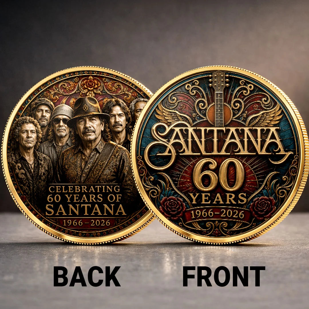Santana 60th Anniversary Commemorative Coin – TANTN25028