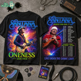 Santana Oneness Tour 2026 3D Shirt